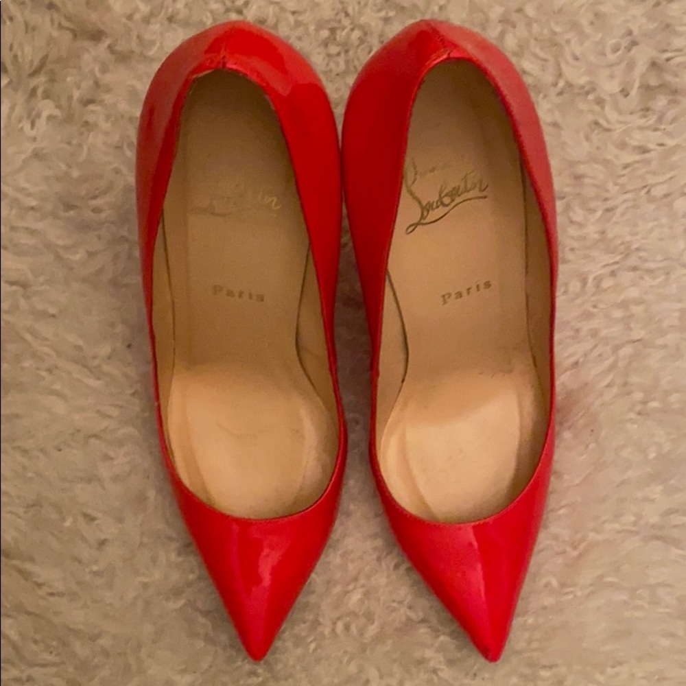 Louboutin Pigalle 120 Fluo Chic Pumps - Picture 2 of 8